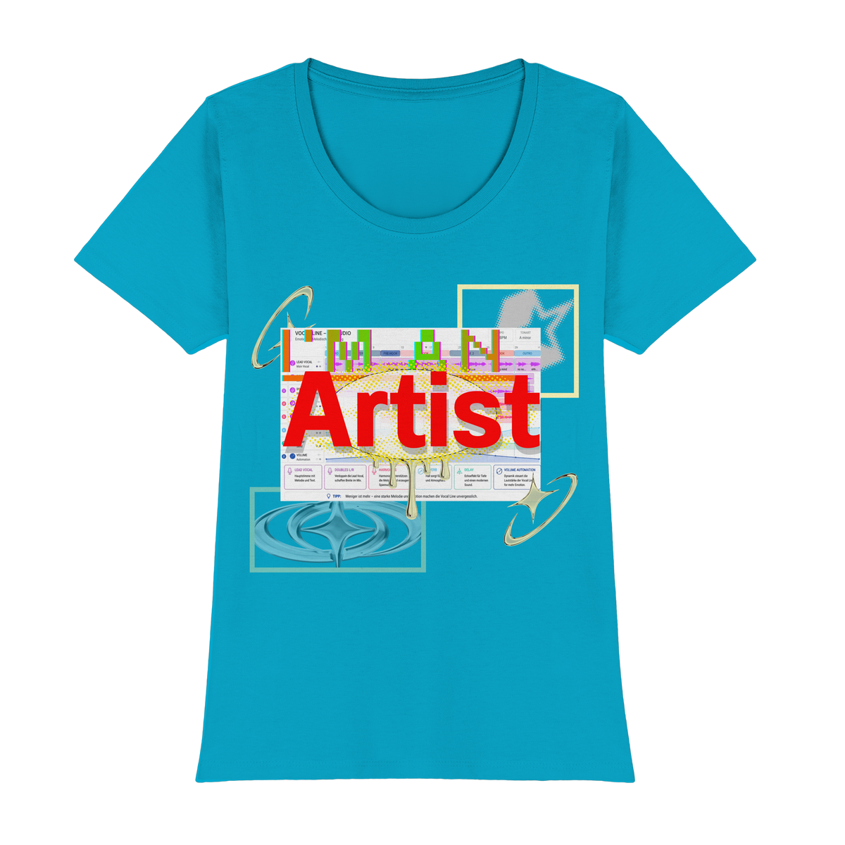 The Artist - T-Shirt Classica Premium da Donna
