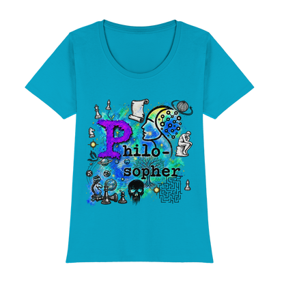 The Philosopher - T-Shirt Classica Premium da Donna