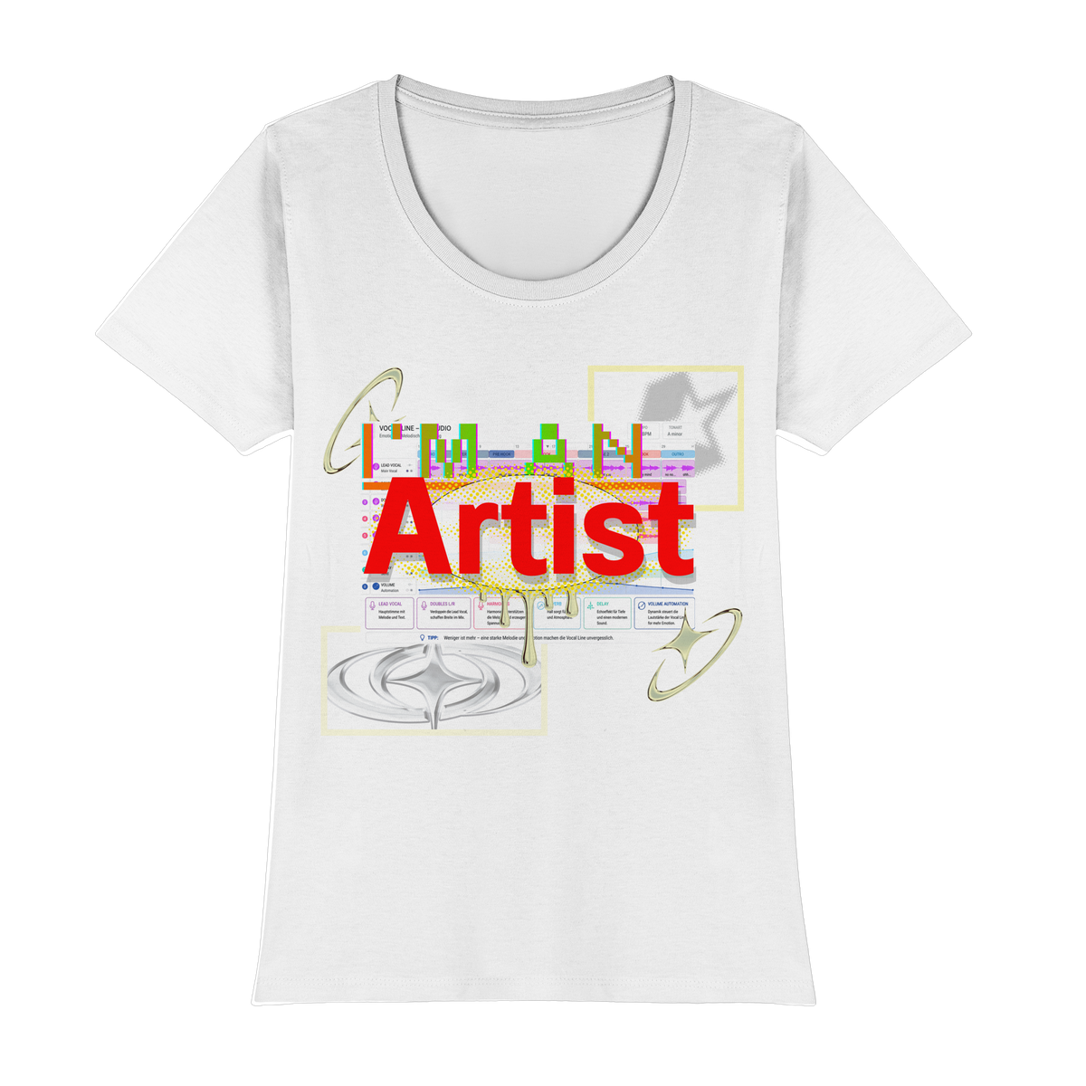 The Artist - T-Shirt Classica Premium da Donna