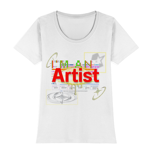 The Artist - Womens Premium Classic T-Shirt