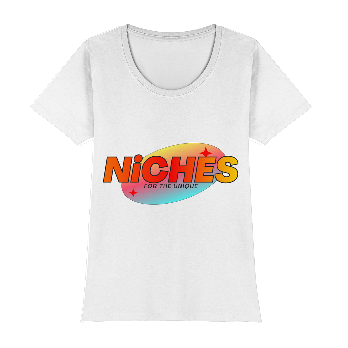 NiCHES - Kadın Premium Klasik Tişört