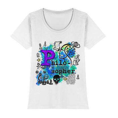 The Philosopher - T-Shirt Classica Premium da Donna