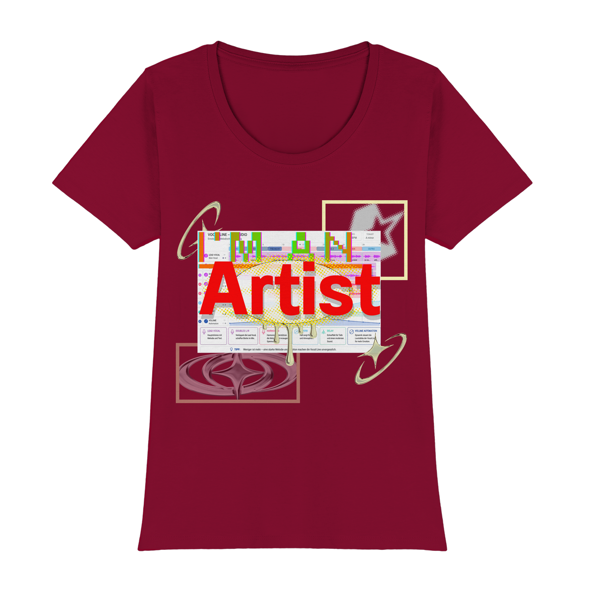 The Artist - T-Shirt Classica Premium da Donna
