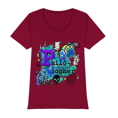 The Philosopher - T-Shirt Classica Premium da Donna